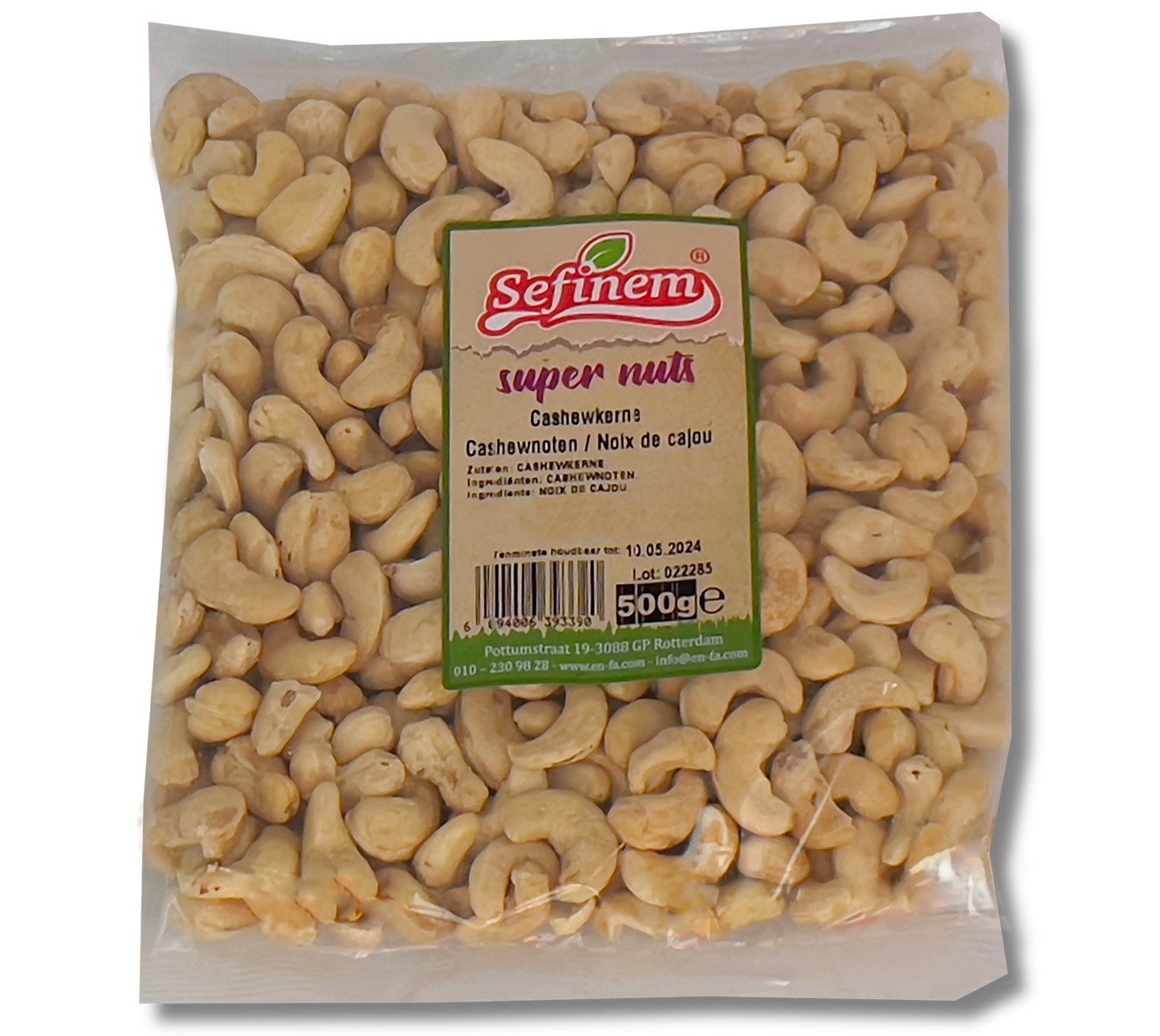 Cashewnoten – Cashewkern – Noix de Cajou (Cashewnoten) 500g