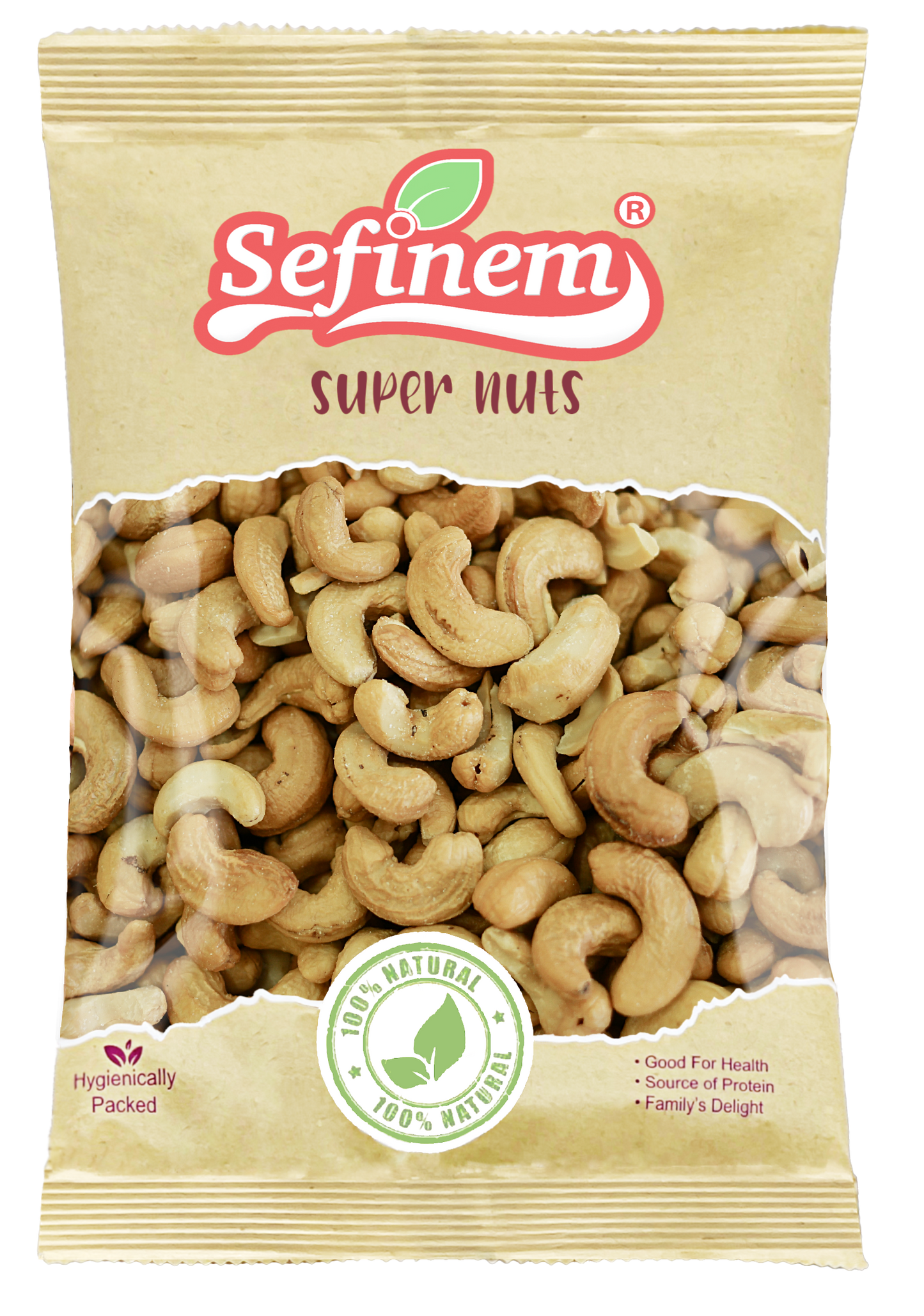 Cashewnoten – Gezouden und Geroosterd (gesalzener Cashew)