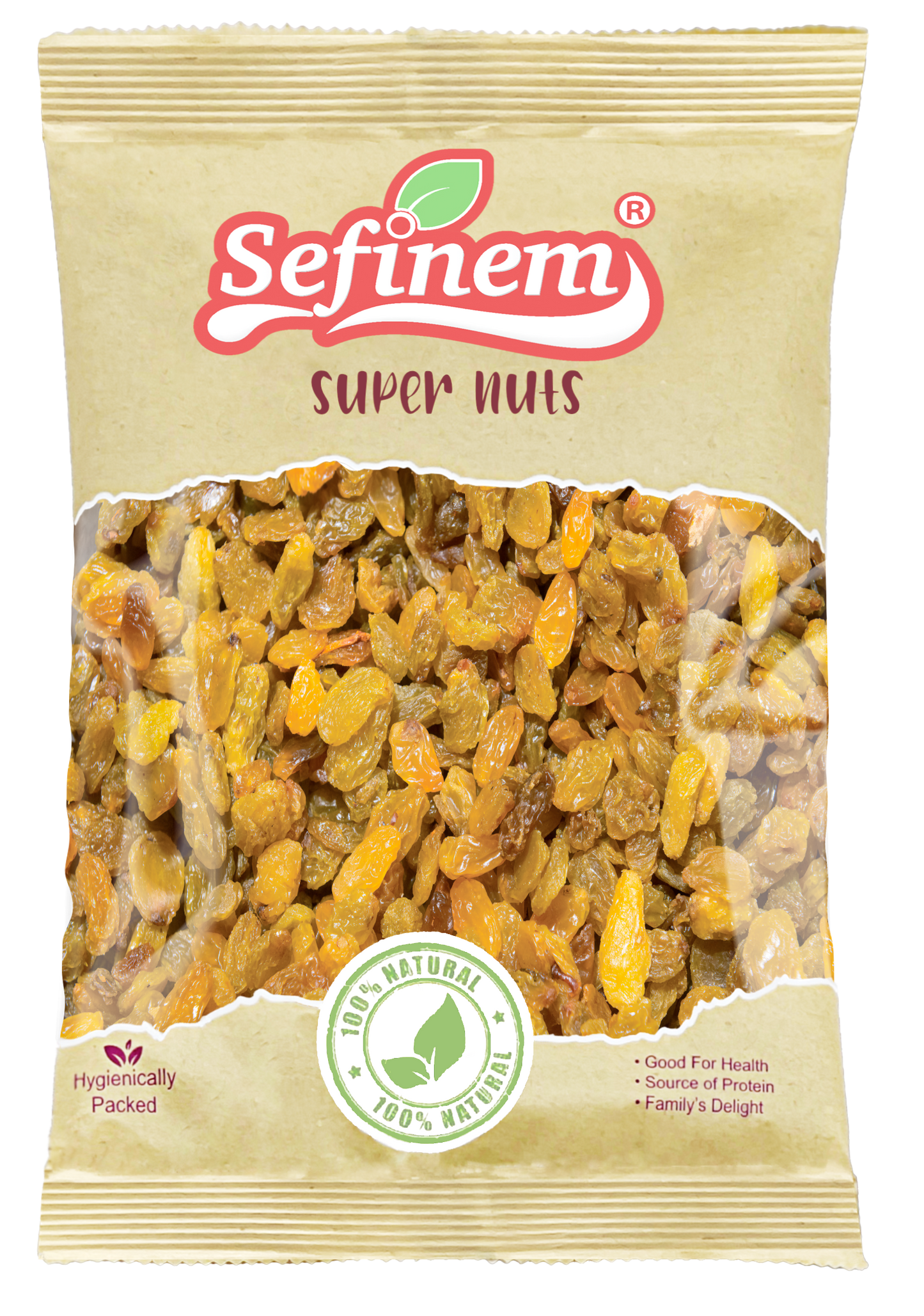 Sefinem Gele Jumbo Rozijnen (Gelbe Jumbo-Rosinen) 