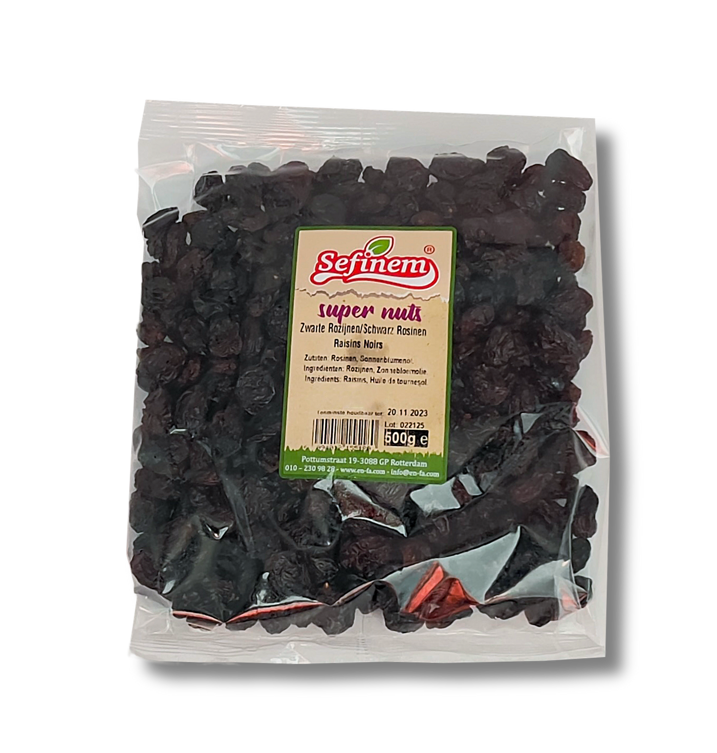 Schwarze Rosinen / Schwarze Johannisbeere / Rosinen Noirs 500 g 