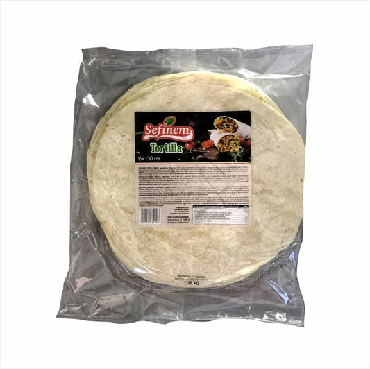Sefinem Tortilla 16stuks (Bazlama - 16 Adet) 30 cm